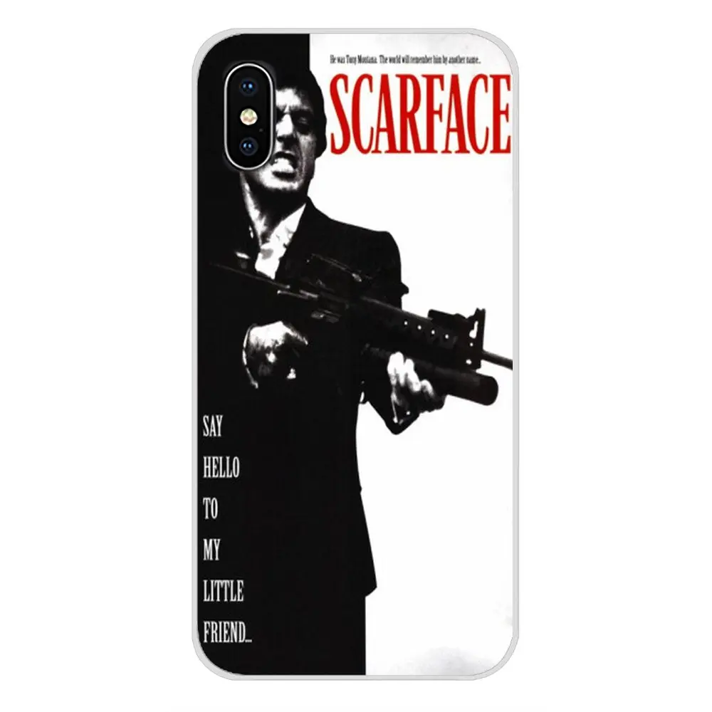 images 3 Scarface Тони Монтана удивительно для samsung A10 A30 A40 A50 A60 A70 Galaxy S2 Note 2 3 большое ядро Prime прозрачных чехлов из термопластичного полиуретана(TPU) на телефоны - Цвет: images 3