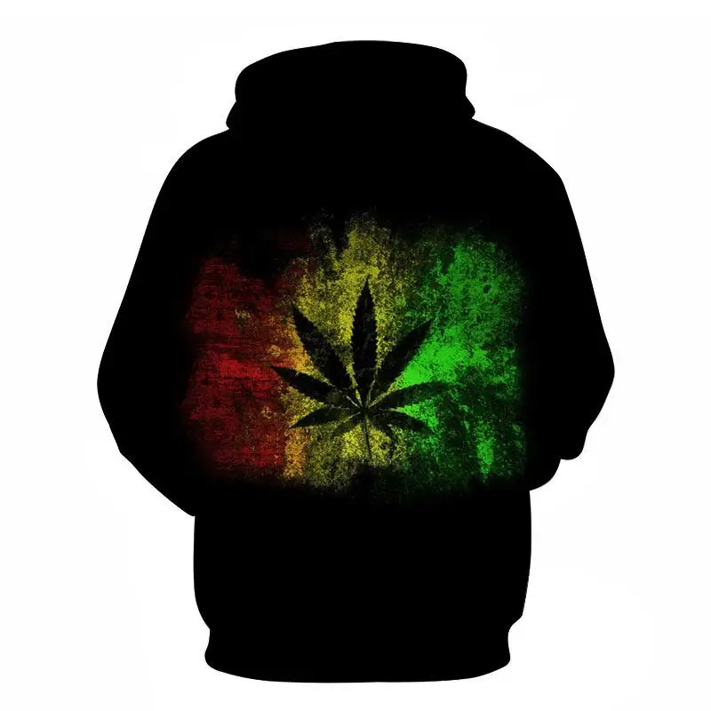 

3D Print weed hoodies tops pullovers men / women hoodies casual green hoodie weed 3d hoodies jacket homme