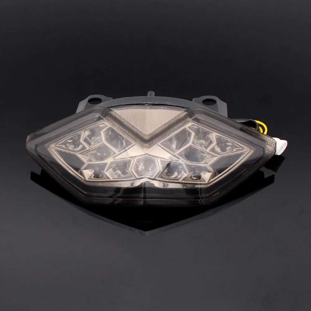 Светодиодный задний тормозной светильник с поворотным сигналом для мотоцикла