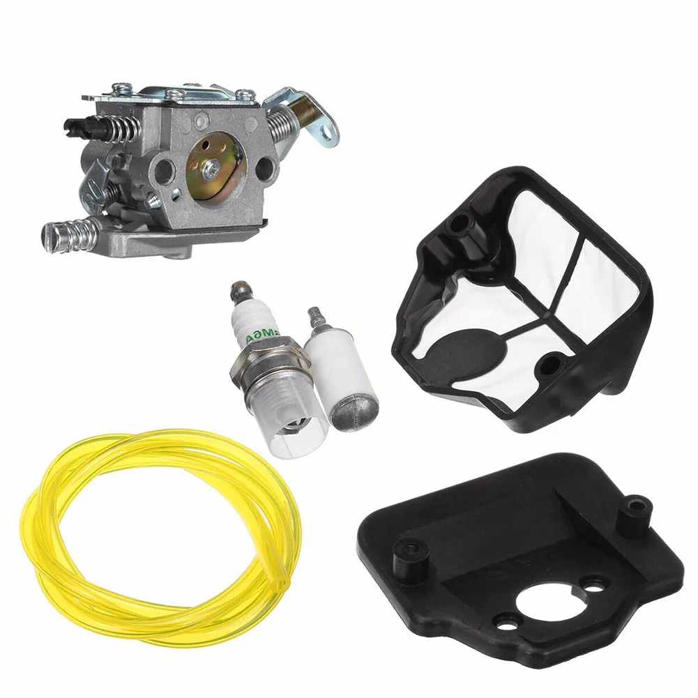 Карбюратор для бензопилы Husqvarna 36 41 136 137 141 142 запчасти аксессуары с свечей