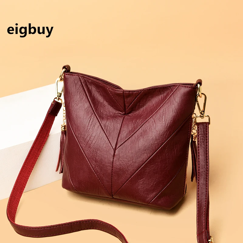 

Модные роскошные сумки на плечо для женщин 2021 женская сумка из мягкой кожи высокого качества дизайнерская сумка-мессенджер через плечо сум...