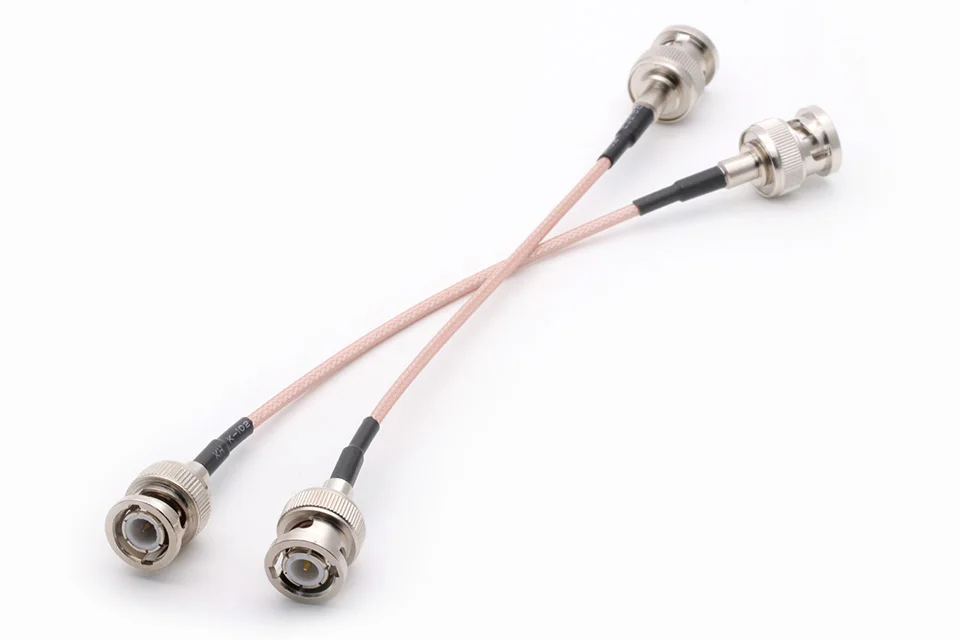 Coaxial do Adaptador Masculino com Cabo da Trança Bnc para o Macho Bnc do rf da Câmera do Cctv ao Rf-conversor Pces 50cm 100 Rg316 10cm 15cm 6 Renovação da Casa