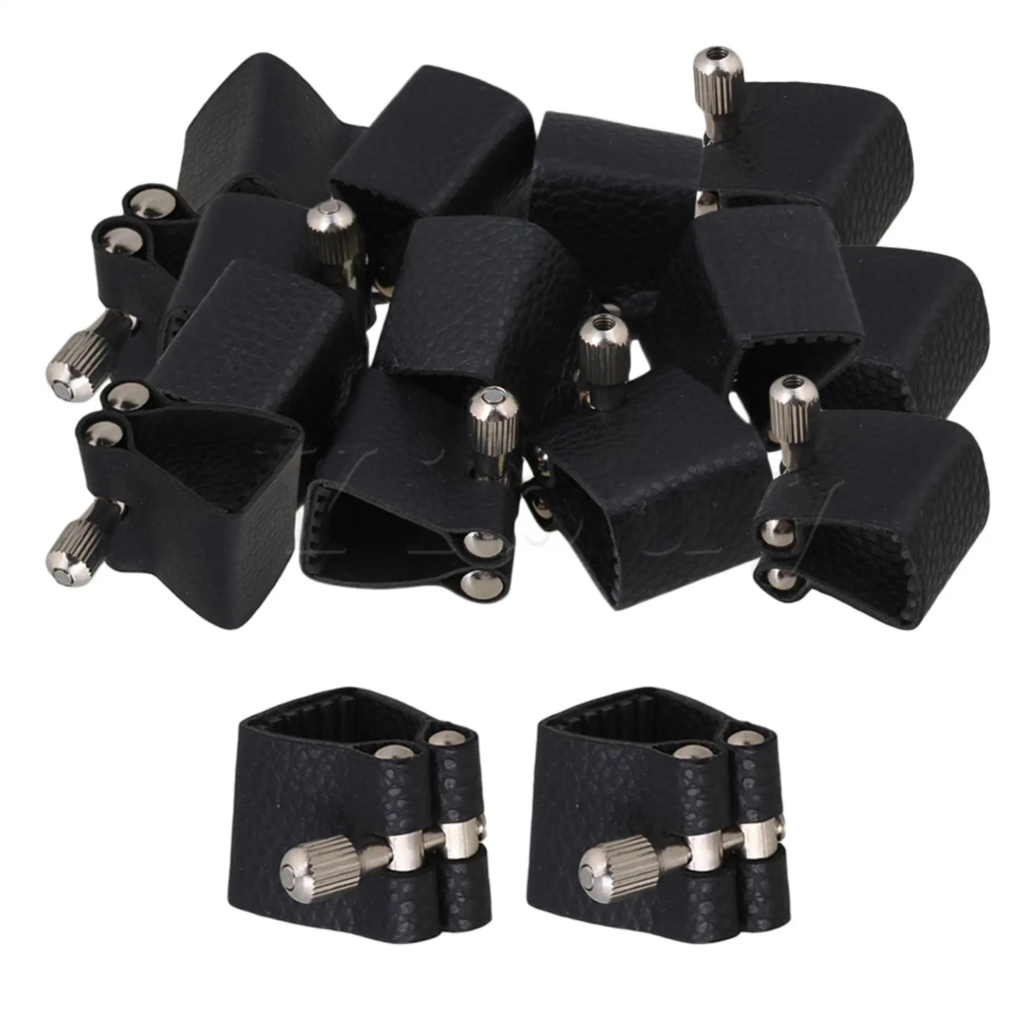 

Leather Soprano Saxophone Mouthpiece Sax Ligature Fastener Pack of 50