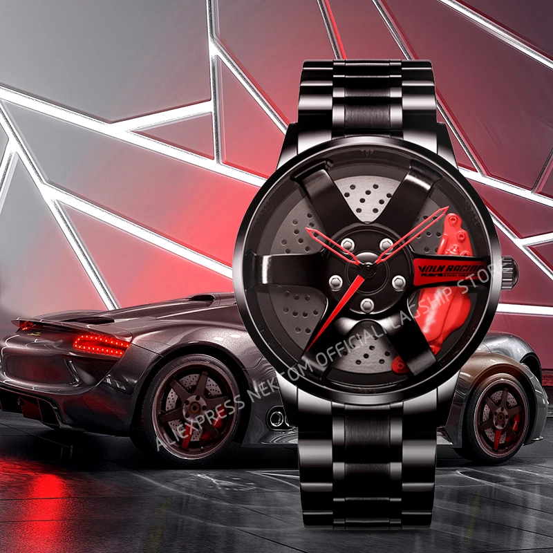 Часы NEKTOM Rim Hub с индивидуальным дизайном спортивные часы ободом спортивного