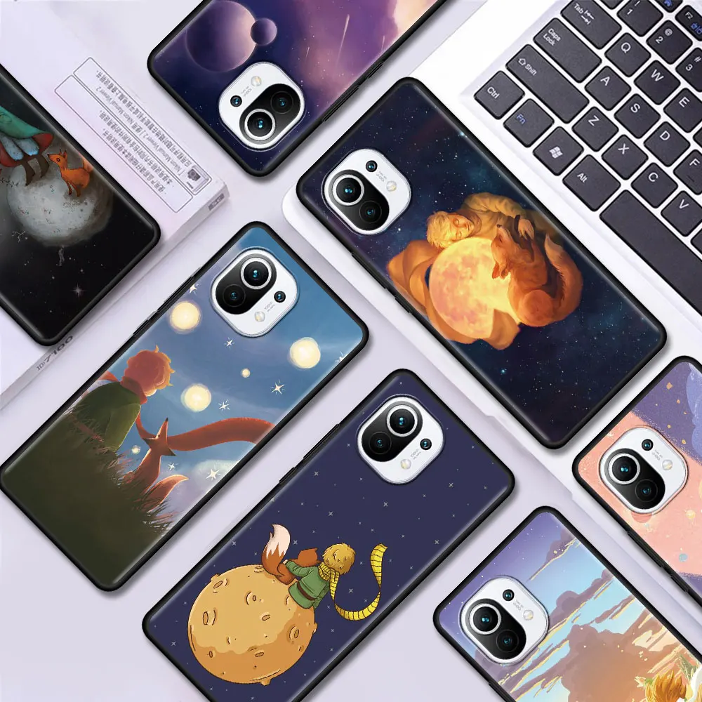 

Art Little Prince Silicone Case for Xiaomi Mi 10T Pro Note 10 11 Lite 5G 9T A2 8 Lite CC9 Pro CC9E 9 Pro 5G Back Phone Cover