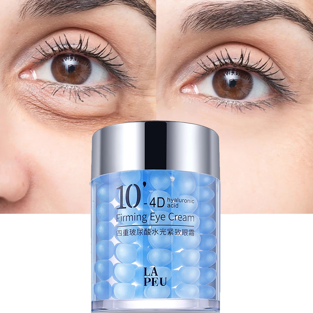 

Skin Care Product 4D Hyaluronic Acid Eye Cream 60g Fade Dark Circle Moisturizing Anti Aging Anti Puffiness Brighten Whiten Skin