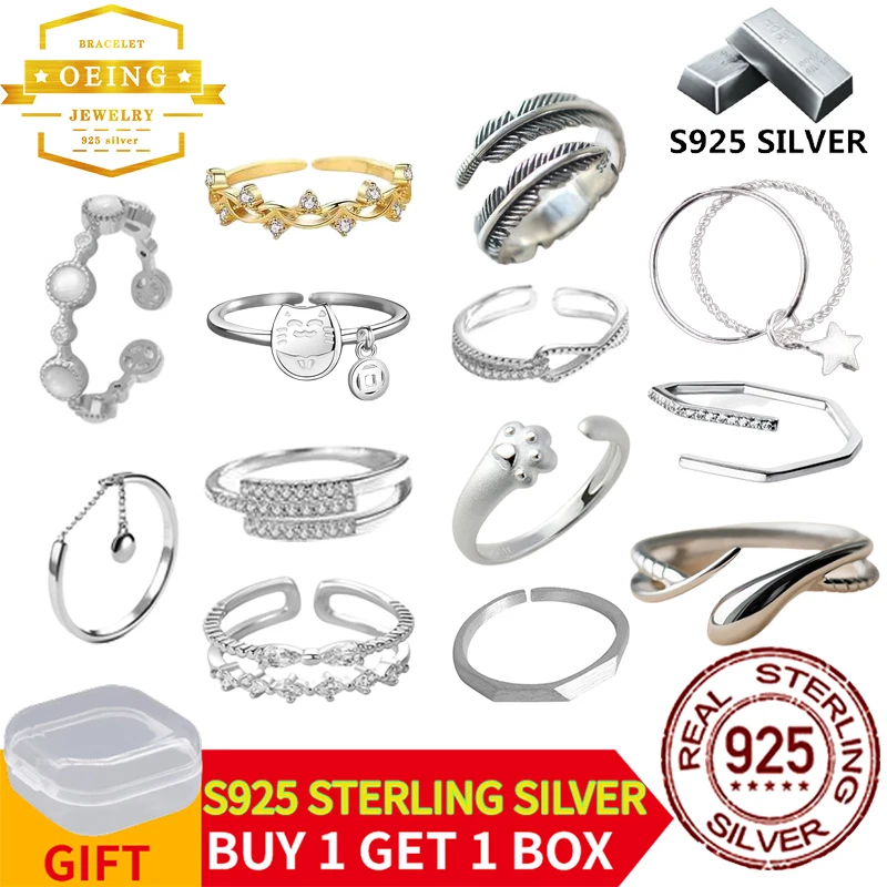 Кольцо женское из серебра 100% пробы регулируемое с крестом | Украшения и