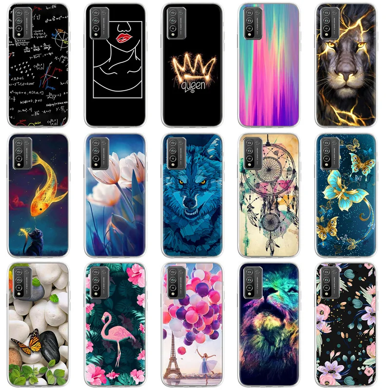 

Case For Honor 10 Lite Case Cover for Huawei Honor 10X Lite 10 X 9A 9X 8X 8A 7A BumperTPU Silicone Honor 10 Light Capas Funda