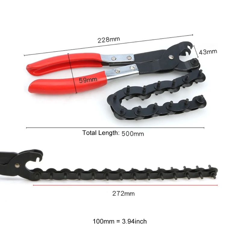 

Automobile Exhaust Pipe Cutting Pliers Three-Way Catalytic Pipe Cutting Tool Exhaust Pipe Chain Cutter