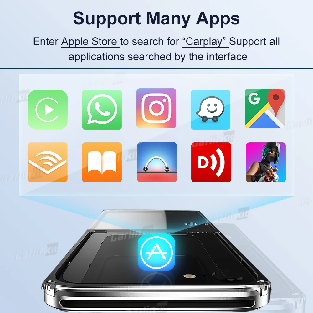 

Carlinkit 2.0 Decoder Wireless CarPlay Android Auto For AUDI All Models A1 A3 A4 A5 A6 A7 A8 Q2 Q3 Q4 Q5 Q7 A4L Q5L Q2L 3G+ Kit