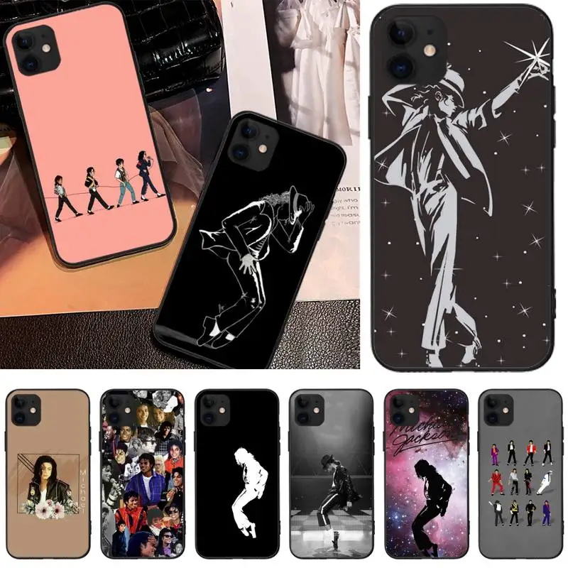 Мягкий чехол для телефона ByLoving dance michael jackson на заказ iPhone 5C 6 6S 7 8 plus X XS XR MAX 11 pro Pro