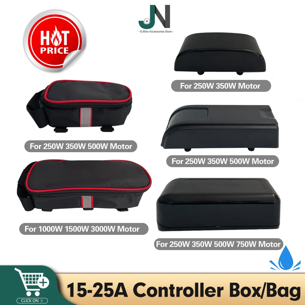 

Ebike Waterproof Controller Box/Bag With Big/Small Size For 15-50A Controller 250W-3500W Electric Bicycle Conversion Accessories