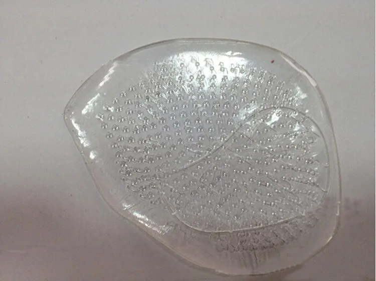 

10Pc/5Pair Relieve Pain Silicone Shoe Front Insoles Crystal Clear Protect Feet Palm Care Shoes Cushion Pads Inserts