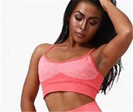 CB1200 red bra 2 шт./компл. Engery Йога Комплект Для женщин бесшовные Фитнес Йога бюстгальтер спортивный бюстгальтер Высокая Талия тренажерный зал камуфляжной расцветки, легинсы, штаны для фитнеса костюмы тренировки - Цвет: CB1200 red bra