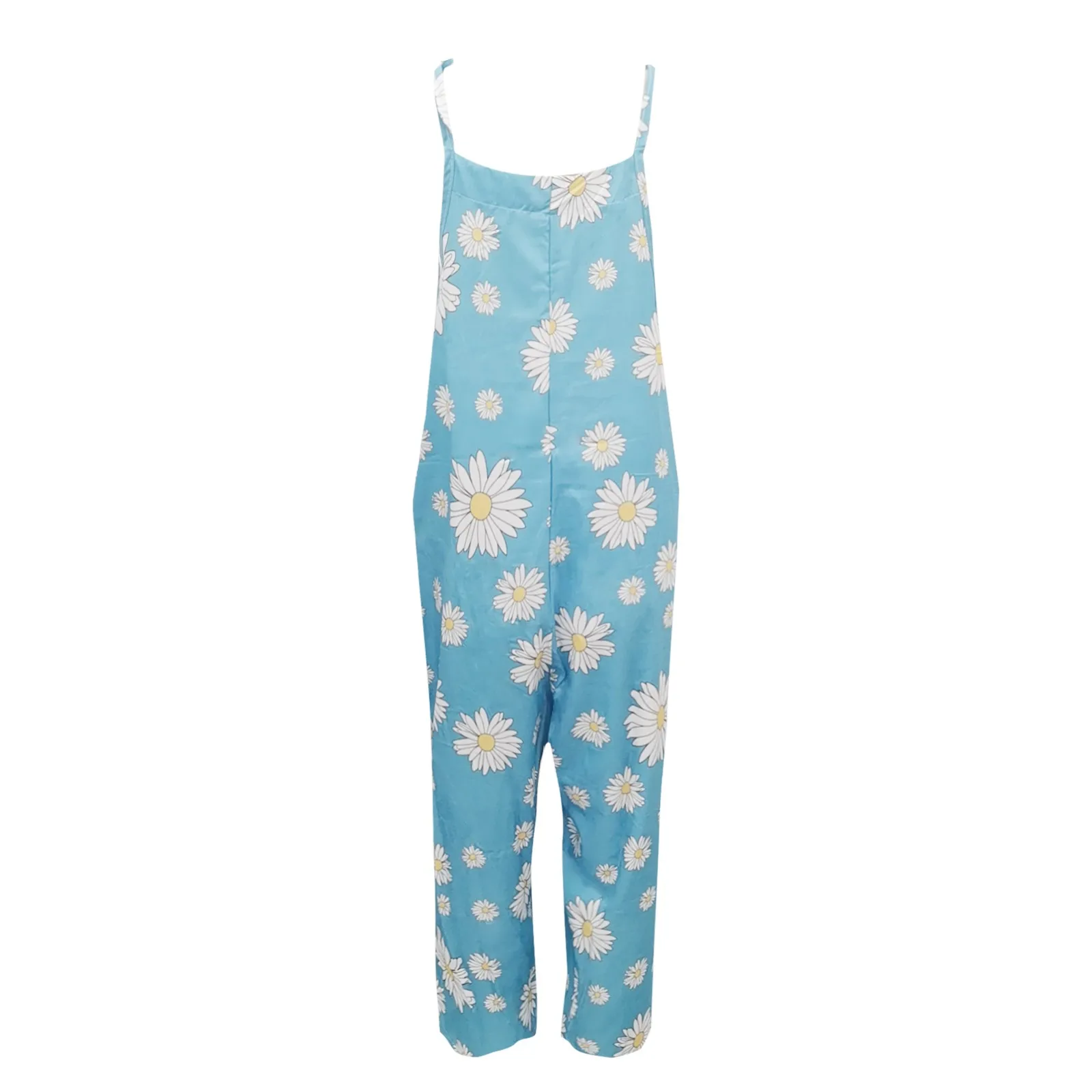 

Summer Jumpsuit Women 2021 Fashion Bodysuits Strap Sexy Overalls Rompers Female Boho Style Floral Print Jumpsuits combinaison