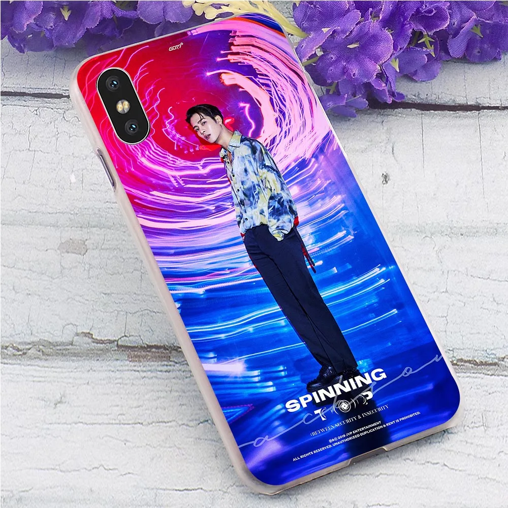 Ультратонкий чехол для телефона GOT7 Team iPhone 5 SE 6 6S/6 6S Plus 7 8/7 8 X XS XR Xs Max Жесткий Чехол |