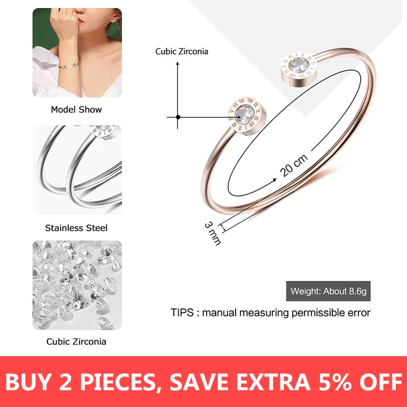 Новые регулируемые браслеты браслет из нержавеющей стали золотистый /