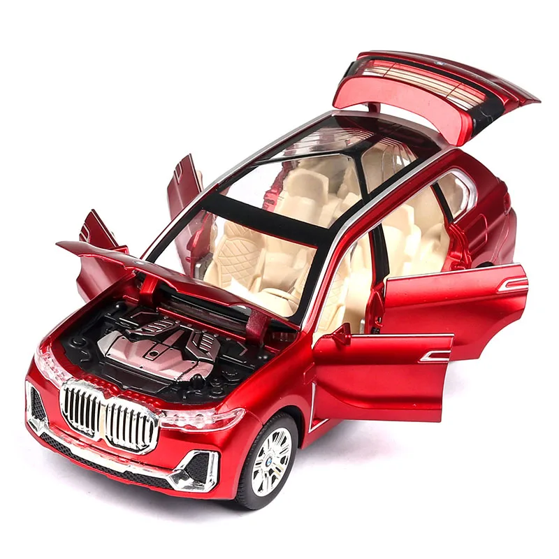 Литая модель автомобиля из сплава 1/24 X7 внедорожник высокий симулятор