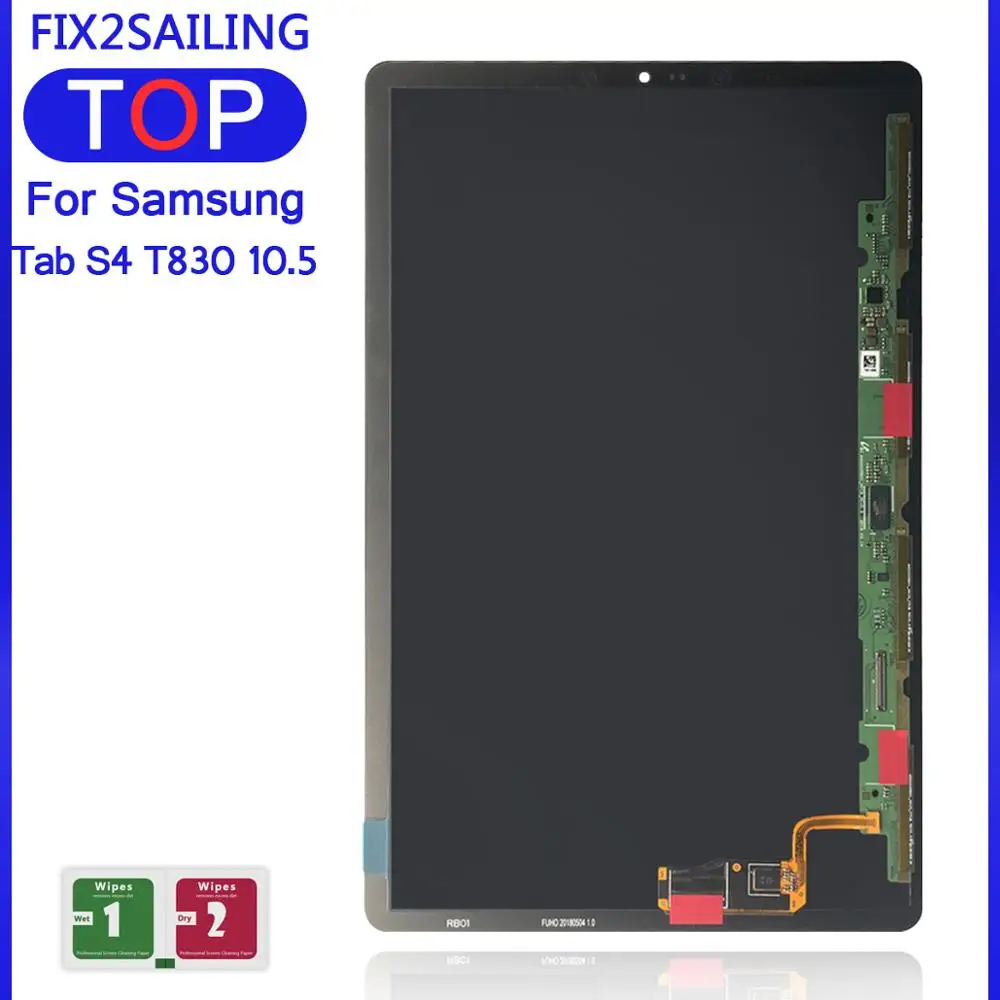 ЖК дисплей для Samsung Galaxy Tab S4 9. 0 T830 T835 10 5 тестированный с сенсорным экраном