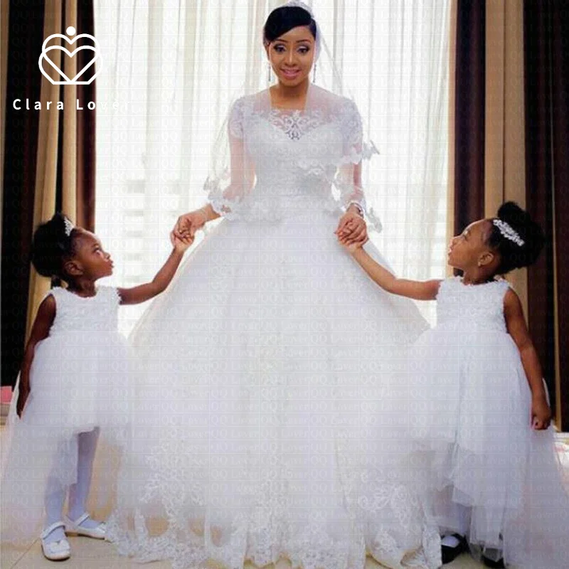 

Straight tailed wedding dress white lace large custom dress simple short sleeve open back vestido de noiva floor length gowns