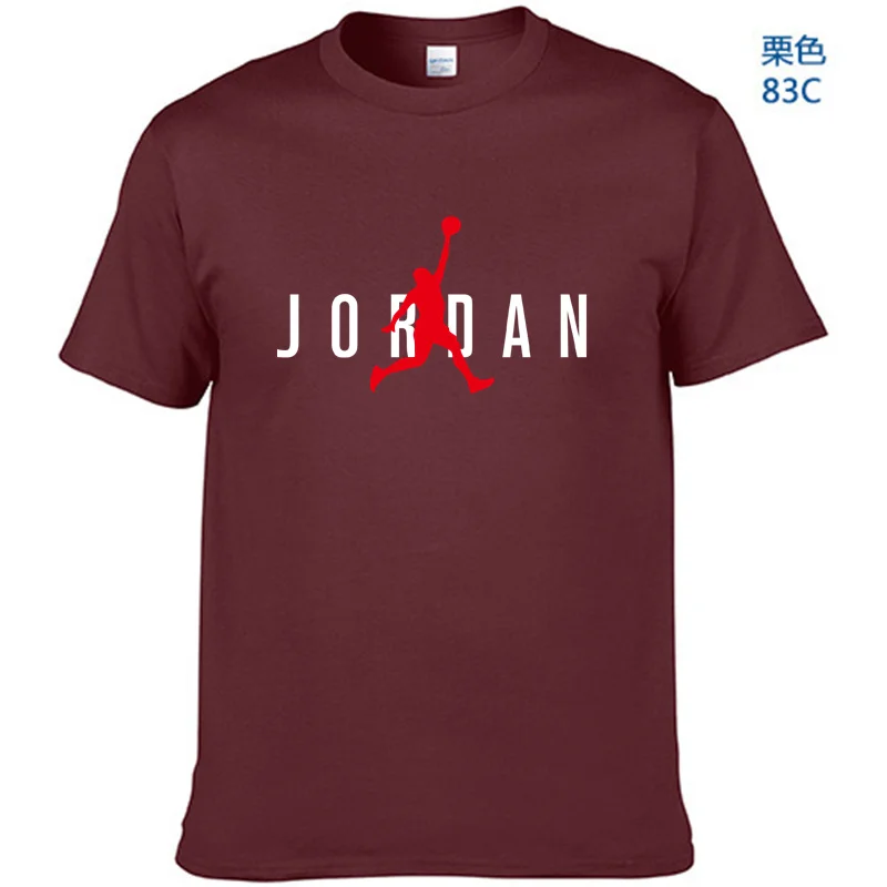 

Jordan-23 cotone lettere stampa divertente mens o-collo t shirt moda uomo top uomo T-shirt cool uomo tshirt uomo uomo T-shirt