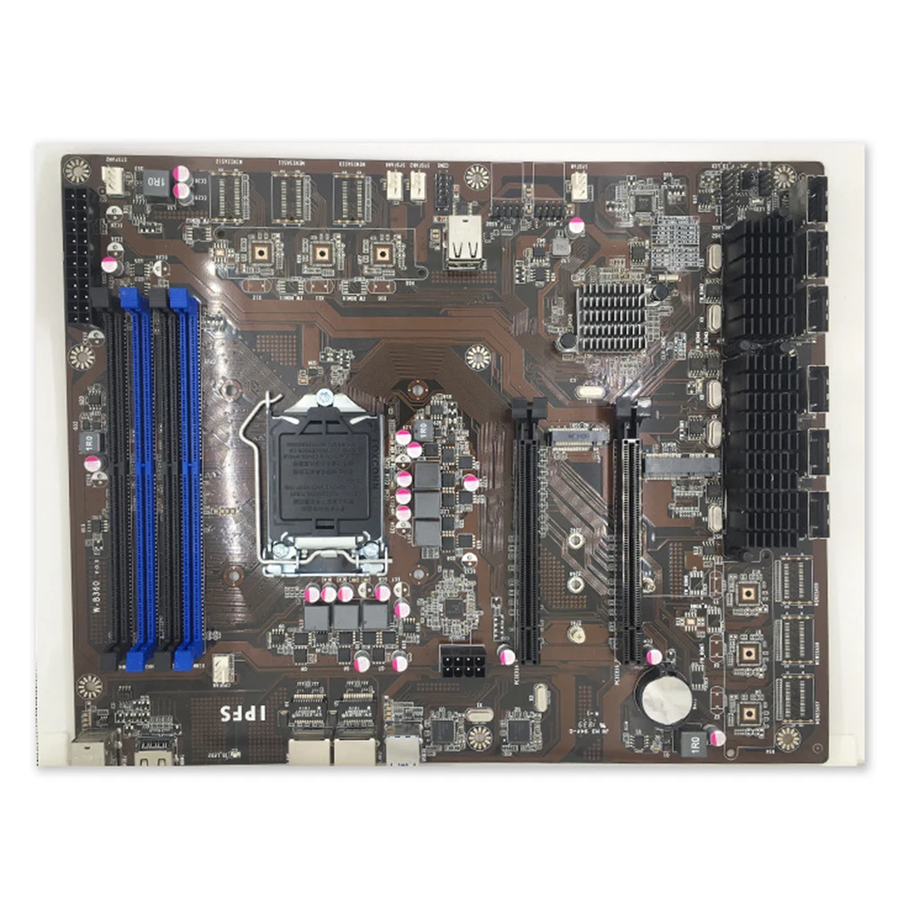 

W-B360-24S hot-swappable server IPFS mining motherboard 24 SATA dual network ports multi SATA mining board