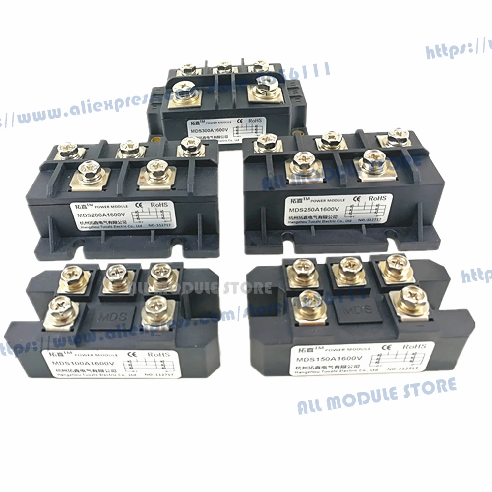 Retificador da Ponte 1600v da Ponte do Diodo de 3 Fases Retificador Mds200a1600v Mds200-16 200a Amp