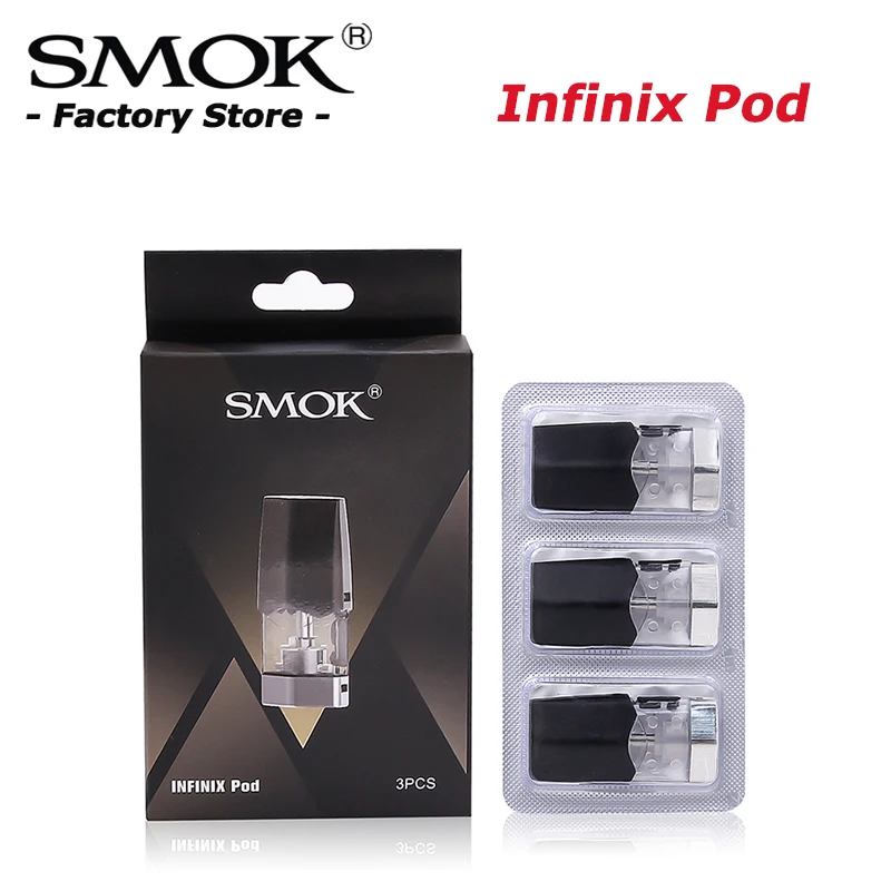 SMOK Infinix Pod 2 мл емкость 1.4ohm сменная катушка электронная сигарета атомайзер для Infinix Kit VS Rolo Badge Fit Pod