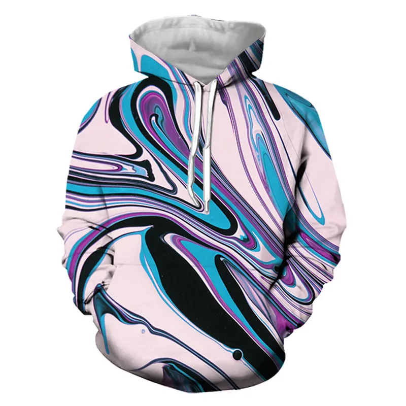 

JUMEAST Hoodies New 3D Printing Style Men Hoodies Fashionable Art 3D Stereoscopic Print Fall Streetwear Soft Hooded S-7XL 2021