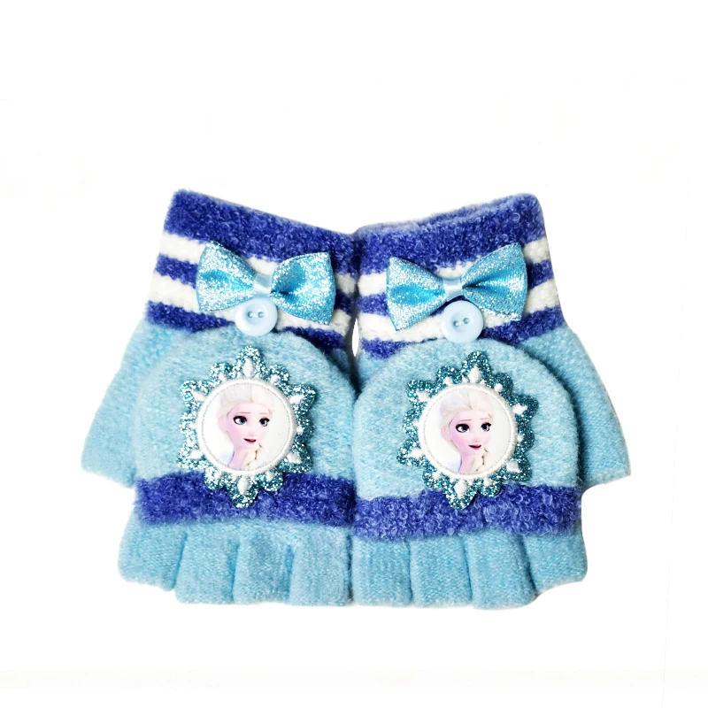 Disney Girls Frozen 2 теплые детские перчатки с изображением Эльзы Зимние для детей