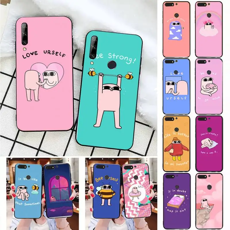 

Cartoon ketnipz Phone Case For Huawei Honor 7A 7C 8 8x 9 10 20lite Fundas Coque for Honor 10i 20i Capa