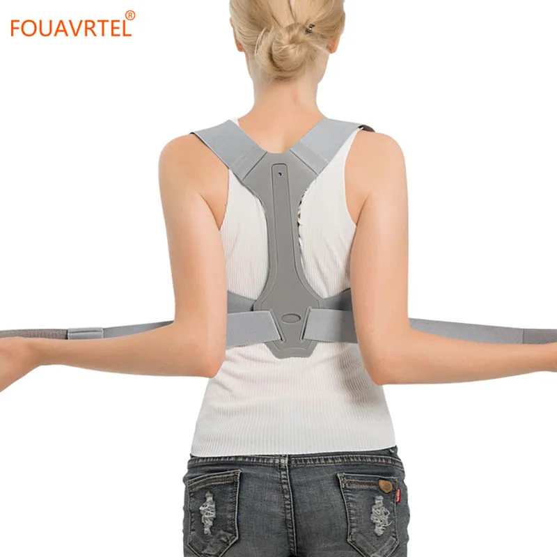 FOUAVRTEL Корректор осанки для спины ключицы позвоночника поддержка пояса