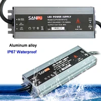 led ultra thin waterproof strip power supply ip67 45w60w100w120w150w200w250w300w transformer 175v240v to dc12v 24v