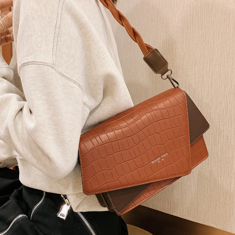 

Повседневная сумка-мессенджер через плечо 2021, женская сумка для путешествий, однотонные женские кошельки, роскошный дизайн, высокое качест...