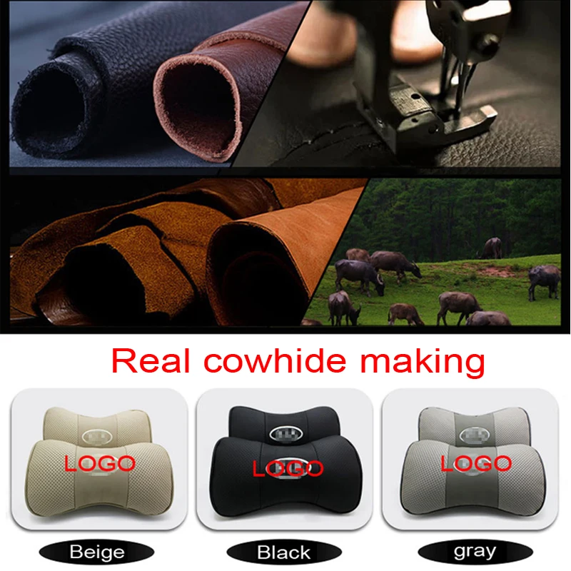 2 шт. черный из натуральной кожи с высоким отскоком PP Хлопок ядро автомобильное