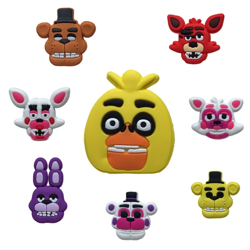 

Магнитные наклейки из ПВХ с изображением забавного медведя, 1 шт., для украшения холодильников, размещения сообщений, фотографий, игрушек