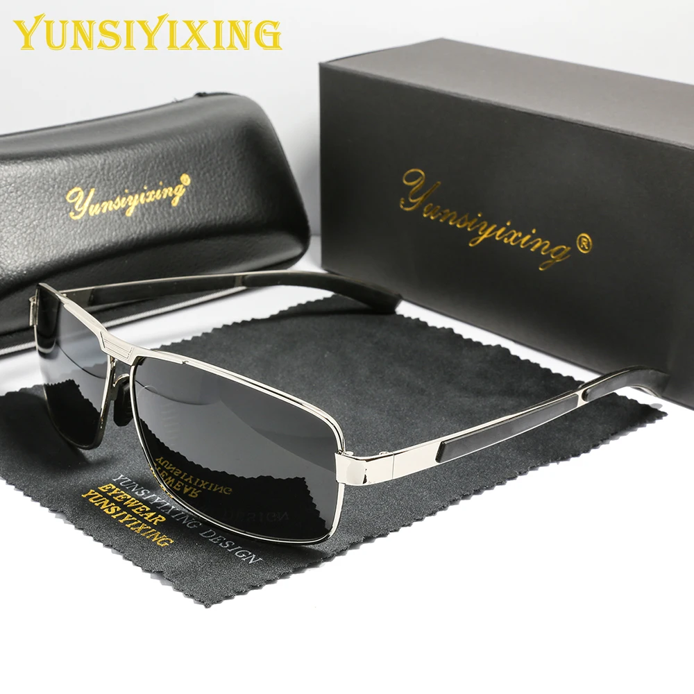 

YUNSIYIXING Fashion Polarized Sunglasses Men Women Classic Sun Glasses Metal Frame Brand Designer Eyewear UV400 High Quality