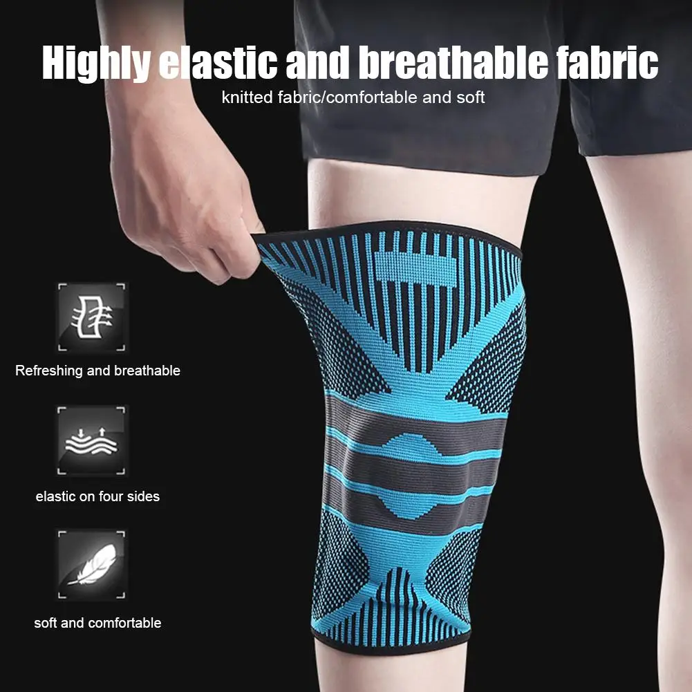 

Basketball Knee Pad Anti-collision Breathable Ergonomic Comfortable Protective Knee Pad Fitness Accessory Outdoor Sports