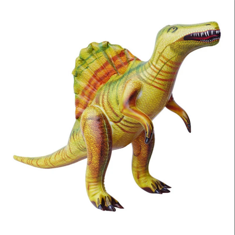 Globo de juguete inflable de PVC para ni&ntilde;os, juego de dinosaurio realista, suministros de decoraci&oacute;n para fiesta de cumplea&ntilde;os, nuevo-1