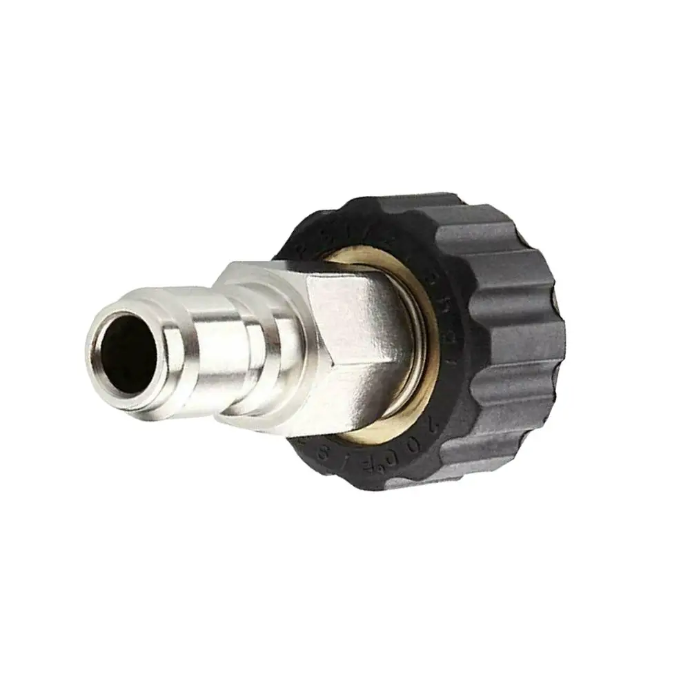 

1pc M22 14mm Swivel 3/8 Inlet Plug Pressure Washer Quick Connect Adapter Parts