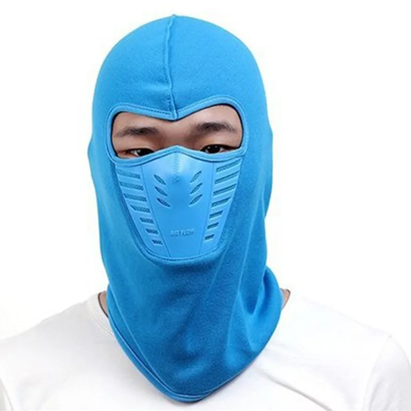 

Multi-function Warm Fleece Hooded Hat Protective Hat Models Outdoor Sports Caps Men Women Windproof Snow Thickening Mask Hats