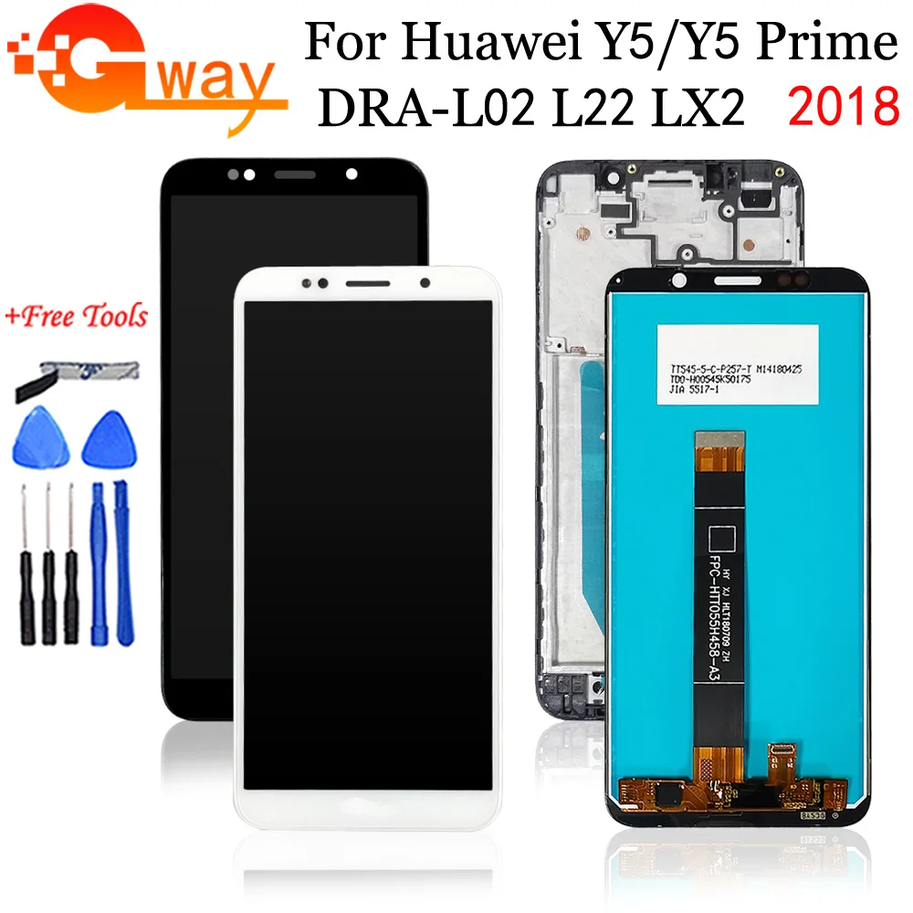 2018 Новый 5 45 &quotдля huawei Y5/Y5 prime ЖК дисплей + кодирующий преобразователь сенсорного