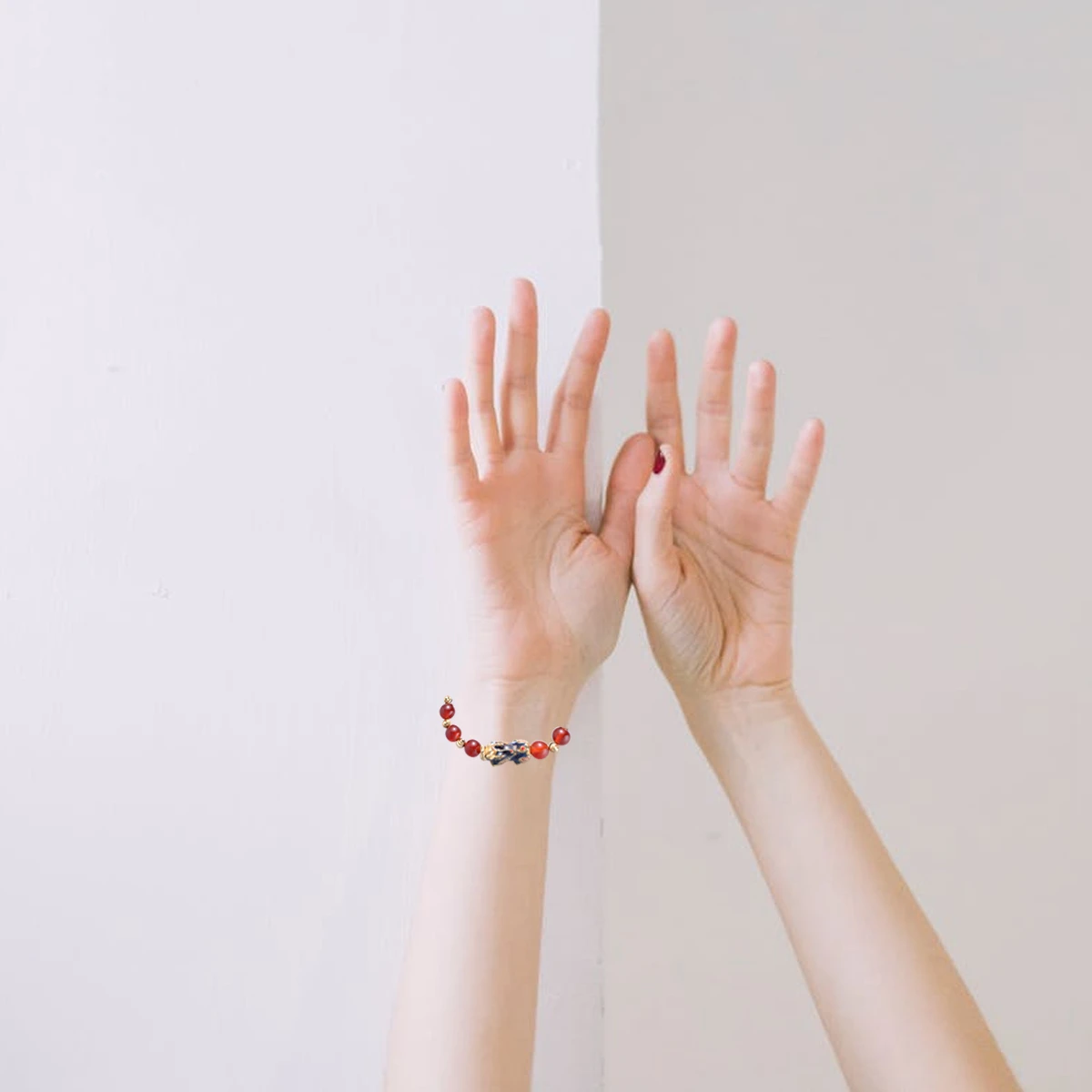 1 шт. передачи бисер браслет Россыпное Золото Храбрый обсидиан Thermochromic ювелирное