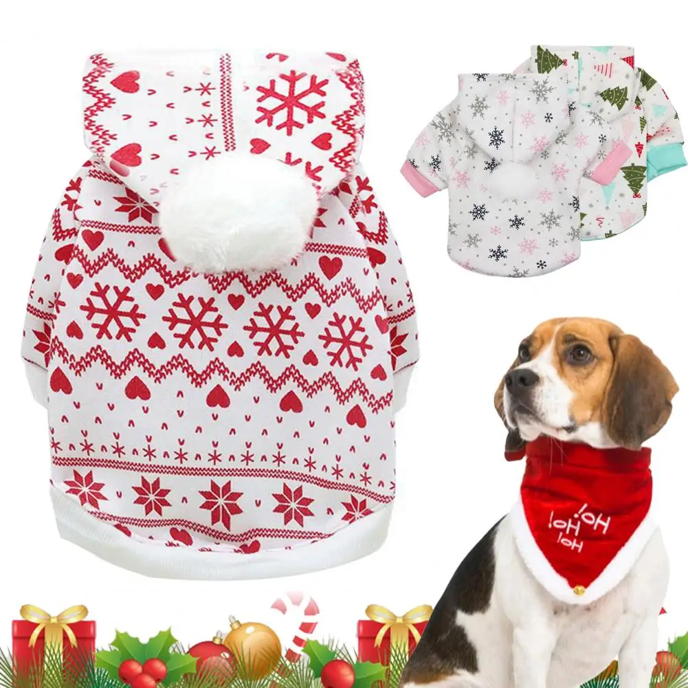 

Pet Hoodie Pet Dogs Thickened Hooded Tops Pet Sweatshirt Pretty Pet Hoodie