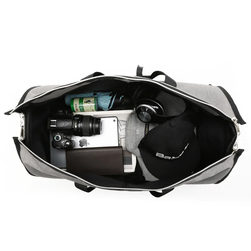 

New Male Duffle Bags Waterproof nylon travel bag large Garment Bag