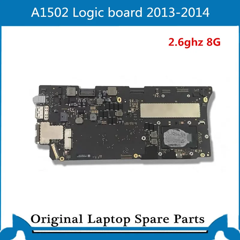 

Оригинальная логическая плата для Macbook Pro Retina 13 'A1502 материнская плата i5 2,6 ГГц 4G 8G 2013 2014