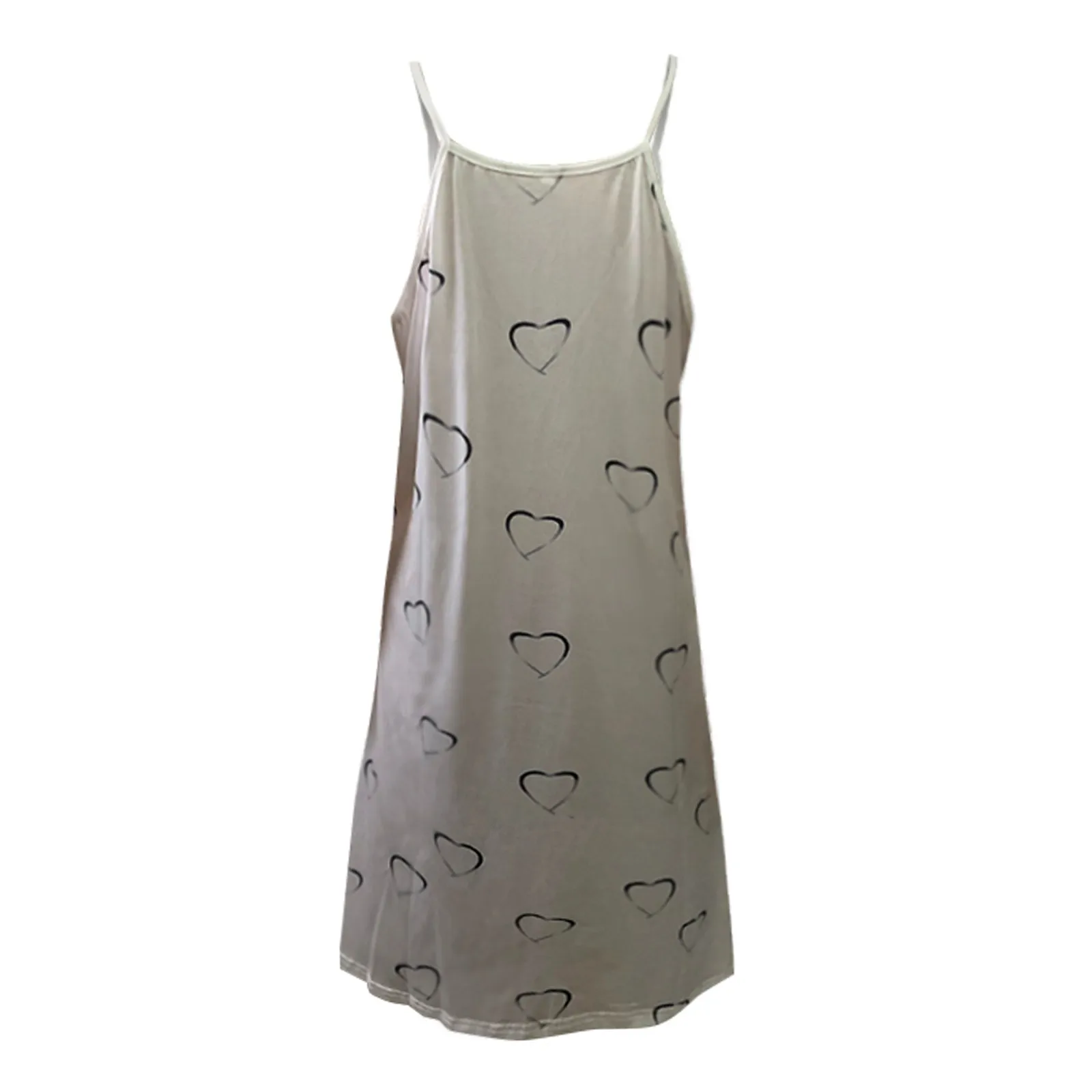 

dresses for Women's Plus Size Sexy V-neck Loose Print Small Fresh Sling Dress With Big Swing vestido de mujer