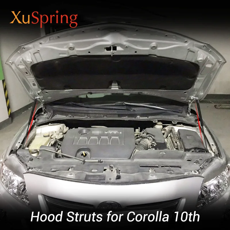 Подъемник для капота автомобиля Toyota Corolla 2006 2019 10TH E140 E150 пружинный Газовый