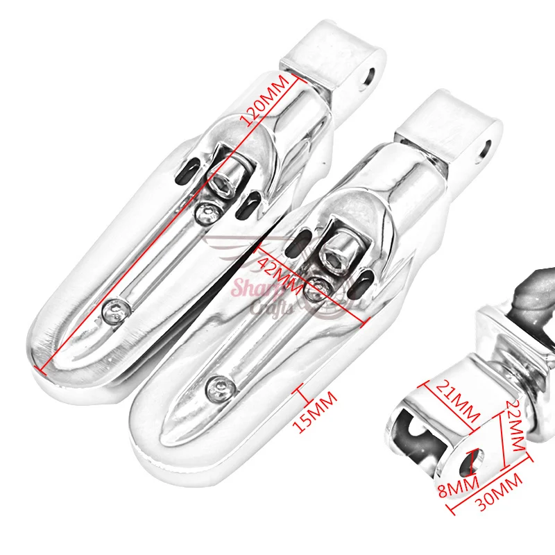 Мотоциклетные Передние Подножки для мотоциклистов подножки напольные Honda Fury VTX1800