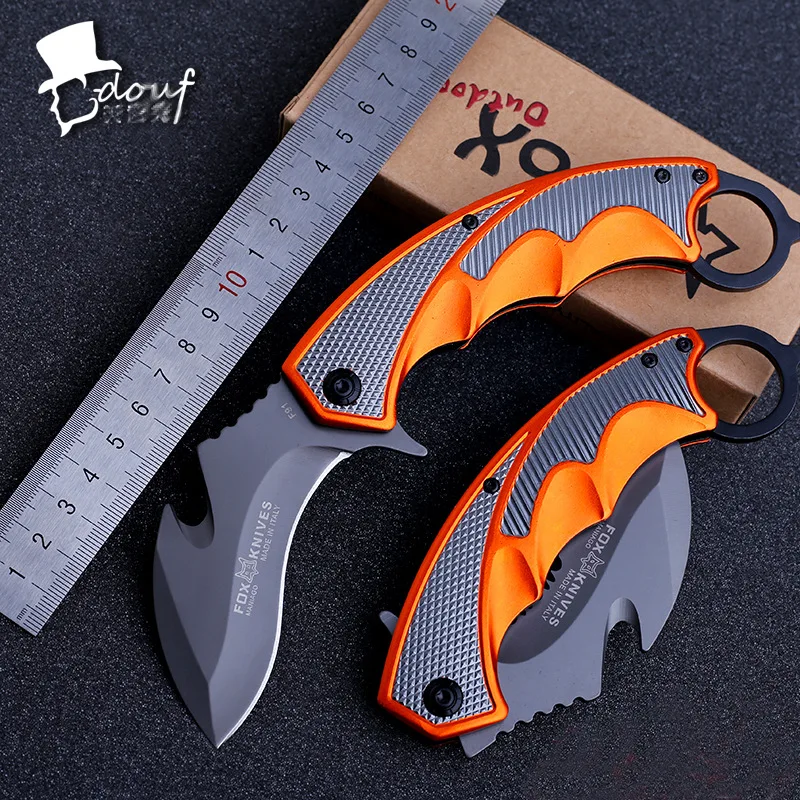 

Специальное предложение, складной нож высокой твердости, тактический Походный нож, многофункциональный нож-коготь для выживания, нож для с...